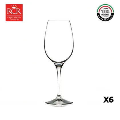 Copa Cristal Vino Blanco Invino 38 Set x 4 RCR