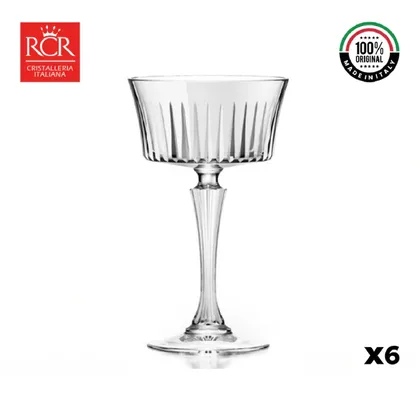 Copa Cristal Coupe Timeless by RCR Set x 4 Italia