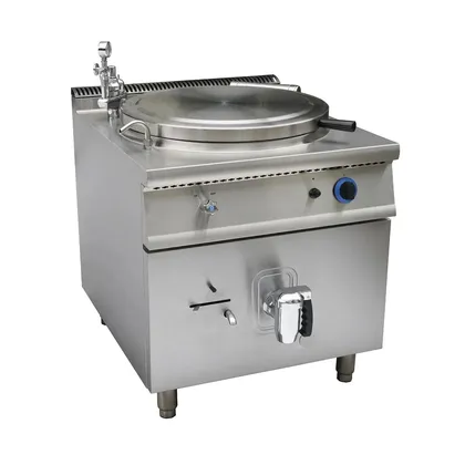 Marmita a gas fuego indirecto 150 Litros M-HDSK-150