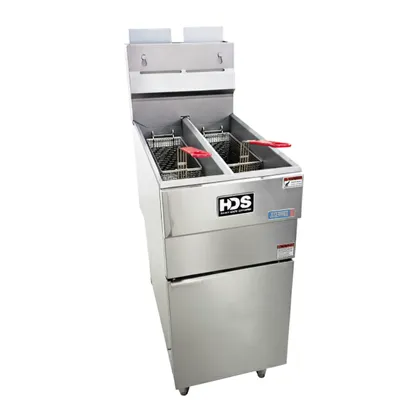 Freidora de alto rendimiento doble tanque M-HDSFGH-S120