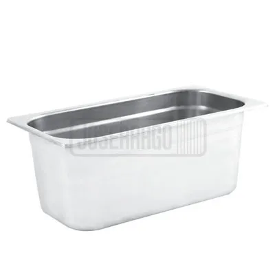 Azafate en acero 1/3 GN x 15 cm