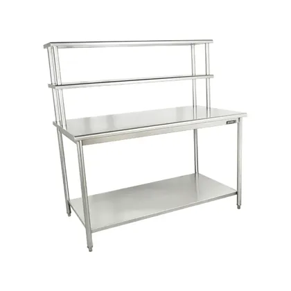 Mesa de trabajo con repisa doble M-703