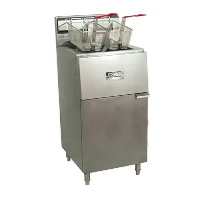 Freidora de 2 tanques con 2 canastas M-24