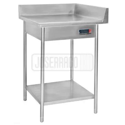 Mesa de trabajo esquinera con doble salpicadero M-702