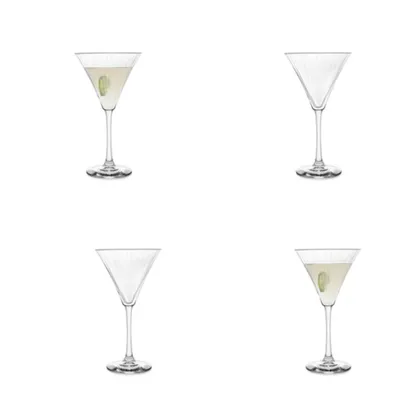 Set X 4 Copas Martini Panello Linear 290ML