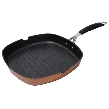 Grill Cuadrado 28 CM en Aluminio Forjado Infinity Chef