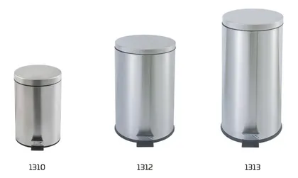 Papelera de Pedal en Acero Inoxidable 7 LT
