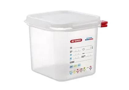 Contenedor Hermetico de 1/6 (17.6×16.2×15) 2.6 L