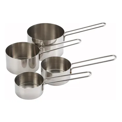 Set de Tazas Medidoras en Acero Inoxidable