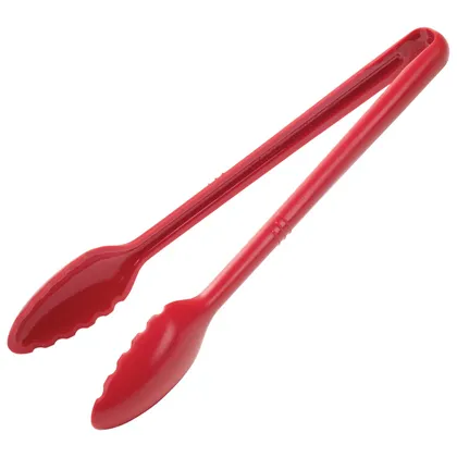 Pinza para Servir de 30.48 Cms Roja