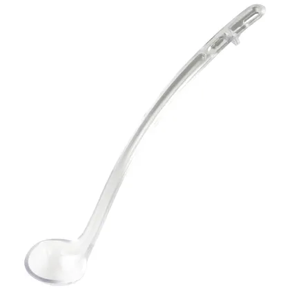 Cucharon Curvo de 33 Cms -1 OZ Transp.