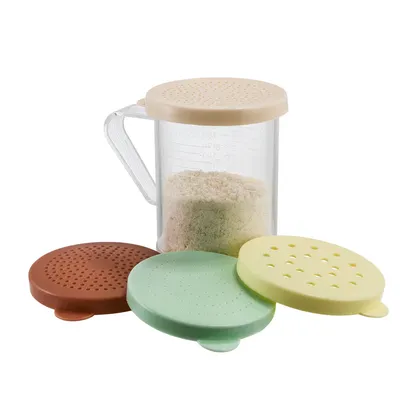 Espolvoreador con Set de 4 Tapas