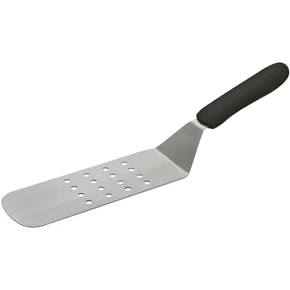 Espatula Flexible y Perforada en Acero Inox.
