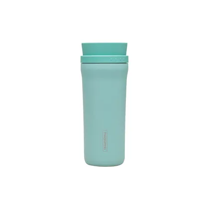 Vaso Térmico Tramontina 460 ml Verde en Acero Inoxidable con Boca 360°