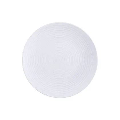 Plato Raso Tramontina Tijuca en Porcelana 25 cm