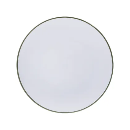 Plato llano Tramontina Jeri Verde en Porcelana 27 cm