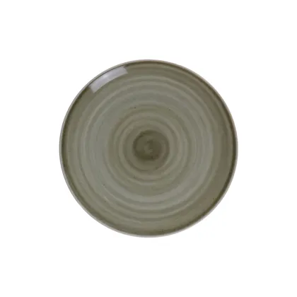 Plato Postre Tramontina Paraty Verde en Porcelana 19 cm