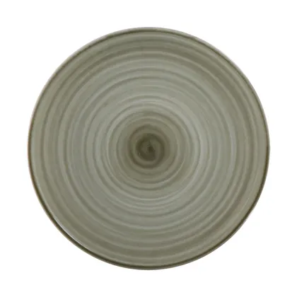 Plato Raso Tramontina Paraty Verde en Porcelana 30 cm