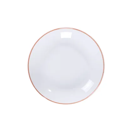 Plato Hondo Tramontina Jeri Mocha en Porcelana 22cm