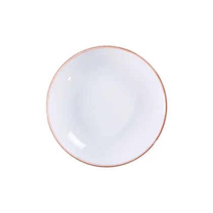 Plato Hondo Tramontina Jeri Mocha en Porcelana 25 cm