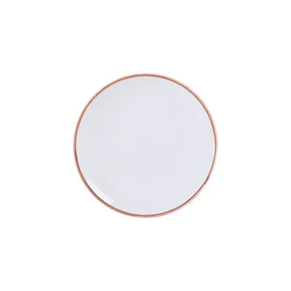 Plato Postre Tramontina Jeri Mocha en Porcelana 19 cm