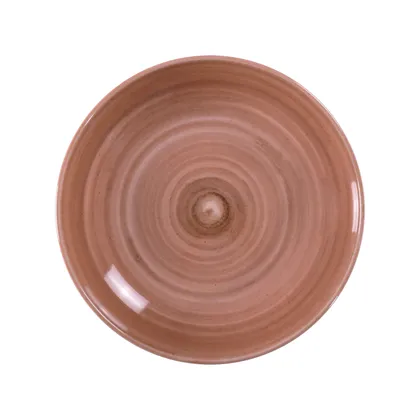Plato Hondo Tramontina Paraty Moca de Porcelana 25 cm