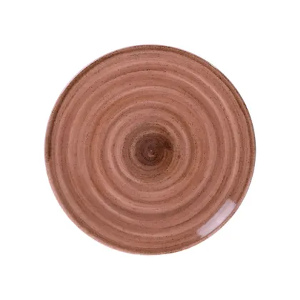 Plato Postre Tramontina Paraty Mocha en Porcelana 23 cm