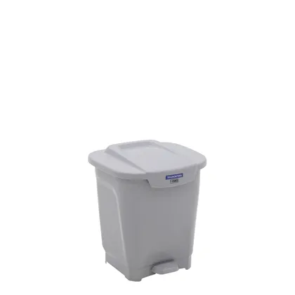 Basurero Tramontina T-Force en Polipropileno Gris 25 L