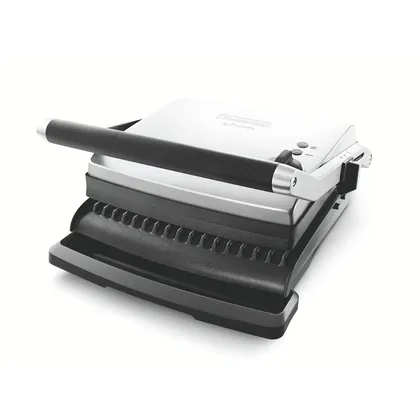 Grill eléctrico Tramontina by Breville Adjusta de acero inoxidable con bandeja desmontable