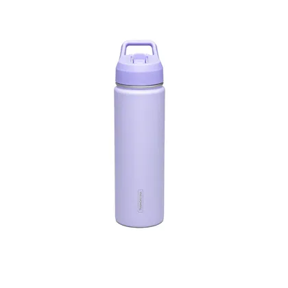 Termo Tramontina 650 ml en Acero Revestido Lila con Sorbete
