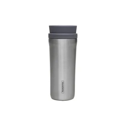 Vaso Térmico Tramontina 460 ml Acero Inoxidable con Boca 360°