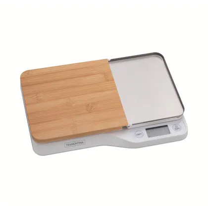 Balanza Digital para Cocina Tramontina Adatto con Tabla de Corte