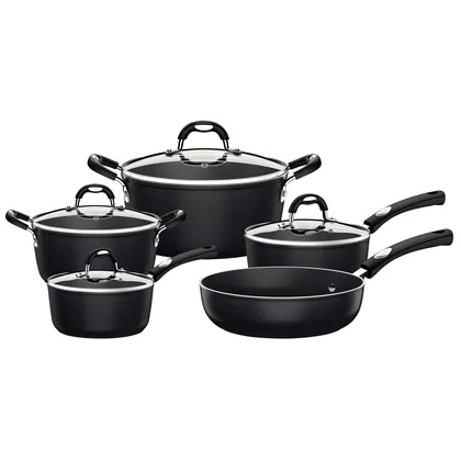 Batería de Cocina Tramontina Mônaco Induction en Aluminio con Revestimiento Interno y Exte