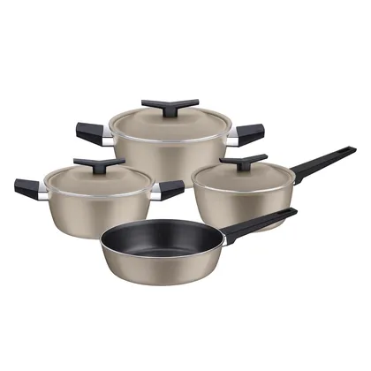 Batería de Cocina Tramontina Spezia Induction en Aluminio con Revestimiento Interno y Exte