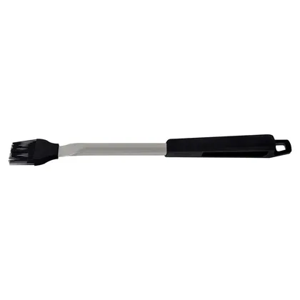 Pincel Tramontina Churrasco Black con Cerdas en Silicona Estructura en Acero Inoxidable y