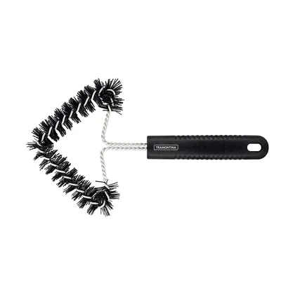 Cepillo para Limpiar Tramontina Churrasco con Estructura de Acero Inoxidable con Cerdas de