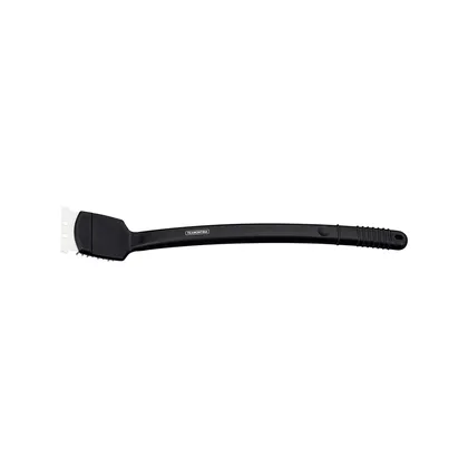 Cepillo Tramontina Churrasco con Cerdas de Acero Inoxidable y Mango de Polipropileno Negro