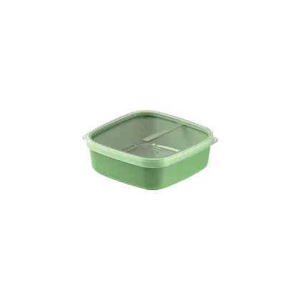 Pote Tramontina MixColor en Polipropileno Verde Salvia con Tapa Transparente 1,1 L