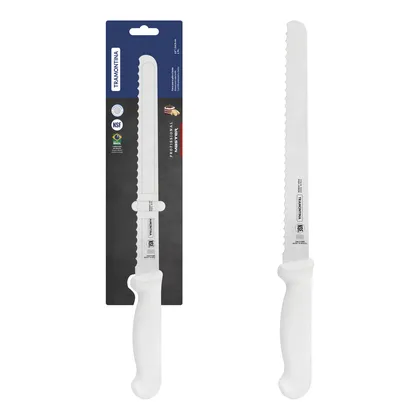 Cuchillo para Fiambres Tramontina Profissional Master con Lámina de Acero Inoxidable y Man