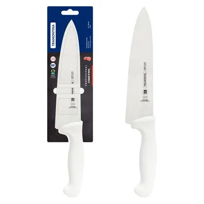 Cuchillo para Carne 8" Tramontina Profissional Master con Lámina en Acero Inoxidable y Man