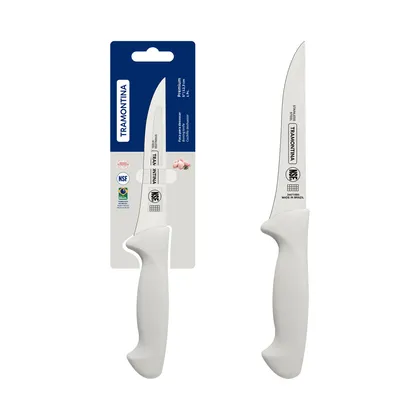 Cuchillo para Deshuesar Tramontina Premium con Lámina de Acero Inoxidable y Mango de Polip