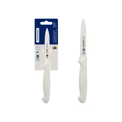 Cuchillo para Legumbres y Frutas Tramontina Premium con Lámina de Acero Inoxidable y Mango