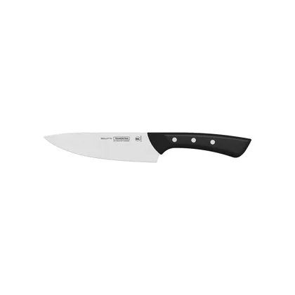 Cuchillo Chef Tramontina Solutta con Lámina en Acero Inoxidable y Mango en Policarbonato y