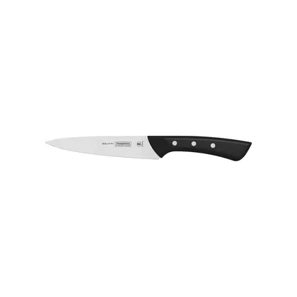 Cuchillo Utility Tramontina Solutta con Lámina en Acero Inoxidable y Mango en Policarbonat