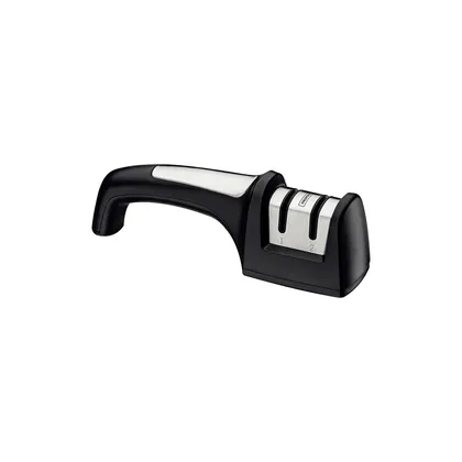 Afilador de Cuchillos Tramontina Profio Doble Faz Diamantado con Soporte en ABS y Acero In