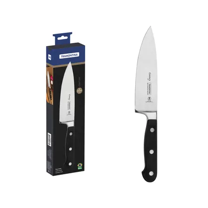 Cuchillo Chef Tramontina Century con Lámina en Acero Inoxidable y Mango en Policarbonato y
