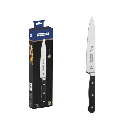 Cuchillo Utility Tramontina Century con Lámina en Acero Inoxidable y Mango en Policarbonat
