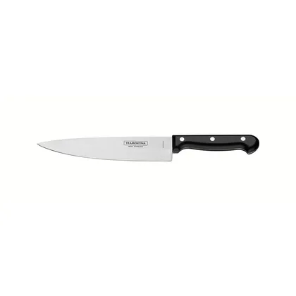 Cuchillo Chef Tramontina Ultracorte con Lámina en Acero Inoxidable y Mango de Polipropilen