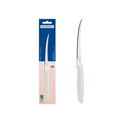 Cuchillo para Tomate Tramontina Plenus con Lámina en Acero Inoxidable y Mango de Polipropi