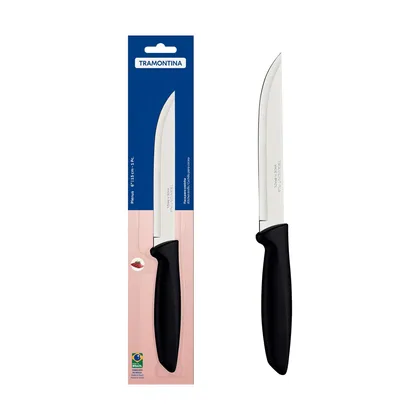 Cuchillo para Cocina Tramontina Plenus con Lámina en Acero Inoxidable y Mango de Polipropi